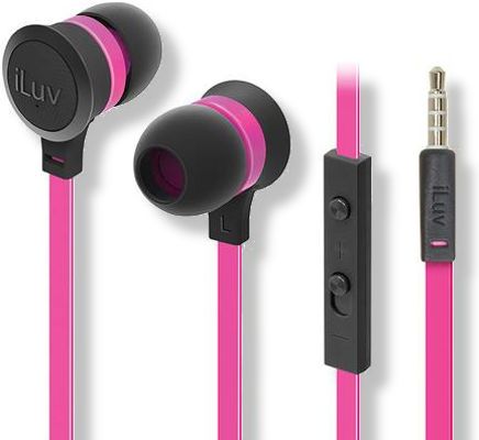 iLuv IEP336BPKN Neon Sound High Performance Earphone, Pink Color; High performance speakers; Durable design; In-line volume control; Tangle-resistant cable; Comfortable in-ear fit with small, medium and large ear tips; Weight 0.3 lbs; UPC 639247138124 (ILUV-IEP336BPKN ILUV IEP336BPKN ILUVIEP336BPKN)