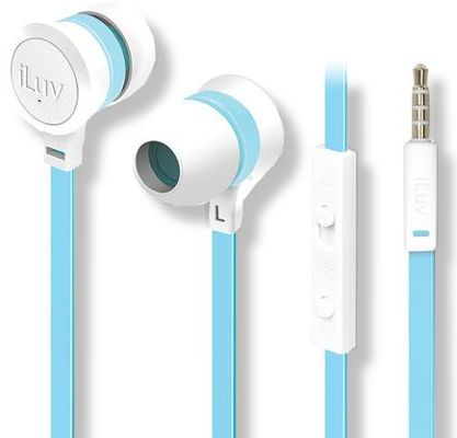 iLuv IEP336WBLN Neon Sound High Performance Earphone, Blue Color; High performance speakers; Durable design; In-line volume control; Tangle-resistant cable; Comfortable in-ear fit with small, medium and large ear tips; Weight 0.3 lbs; UPC 639247138117 (ILUV-IEP336WBLN ILUV IEP336WBLN ILUVIEP336WBLN)