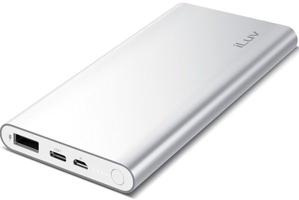 iLuv MYPOWER10CSI myPower 100 USB Type-C, White Color; Smart Power Function; 10000 mAh of Power to Charge Your Device; LED Power Indicators; Dual USB ports (a USB and a USB Type-C) to charge two devices simultaneously; 10000mAh battery capacity; Premium aluminum finish matches the look and feel of your; Weight 1 lbs; UPC 639247746329 (ILUV-MYPOWER10CSI ILUV MYPOWER10CSI ILUVMYPOWER10CSI)