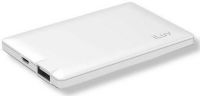 iLuv MYPOWER25WH Portable Battery Pack, White Color; Smart Power Function; 2500mAh of Power to Charge Your Device; LED Power Indicators; Designed for Safety; Delivers 1 amp output; Weight 1 lbs; UPC ILUVMYPOWER25WH (ILUV-MYPOWER25WH ILUV MYPOWER25WH ILUVMYPOWER25WH) 