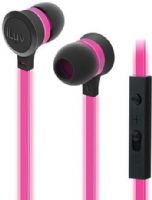 iLuv NEONGLOWSPN Neon Glow Talk Earphones, Pink Color; Glows In The Dark; Answer Calls and Change Tracks Easily; Outstanding Sound; Built-in microphone and remote for easy hands-free calling and music playback control; Excellent sound quality, noise-isolating earpieces and durable design; 3.5mm audio plug; Weight 0.3 lbs; UPC ILUVNEONGLOWSPN (ILUV-NEONGLOWSPN ILUV NEONGLOWSPN ILUVNEONGLOWSPN) 