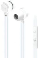 iLuv NEONGLOWSWH Neon Glow Talk Earphones, White Color; Glows In The Dark; Answer Calls and Change Tracks Easily; Outstanding Sound; Built-in microphone and remote for easy hands-free calling and music playback control; Excellent sound quality, noise-isolating earpieces and durable design; 3.5mm audio plug; Weight 0.3 lbs; UPC ILUVNEONGLOWSWH (ILUV-NEONGLOWSWH ILUV NEONGLOWSWH ILUVNEONGLOWSWH) 