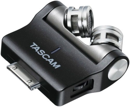 Tascam iM2X X-Y Pattern Stereo Microphone for iPod, iPhone and iPad, Frequency response 10Hz to 20kHz, S/N ratio 95dB or greater, THD Less than 0.01%, X-Y setteing (iM2X)/A-B setting (iM2), High-quality stereo condenser microphones, Sensitivity up to 125dB SPL for peace of mind in the loudest settings, EAN 4907034120895 (IM-2X IM 2X IM2-X)
