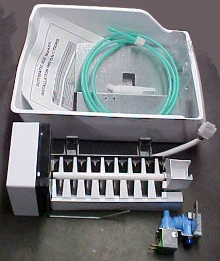 Frigidaire IM501 Ice Maker Kit, Designed for Frigidaire top-freezer refrigerator models built in 2003 to present, Kit includes installation instructions, icemaker, valve, bucket and hardware (IM-501 IM 501)