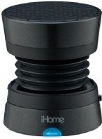iHome iM70BC Rechargeable Mini Speaker, Black; Built-in rechargeable battery; Supplied cable for charging speakers and connecting to audio source; Speaker works with any 3.5 mm headphone jack, perfect for laptops, cell phones, portable game devices, and MP3 players; UPC 047532905533 (iM 70 BC iM 70BC iM70 BC iM-70-BC iM-70BC iM70-BC) 