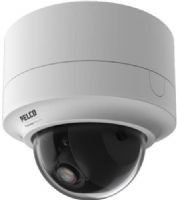 Pelco IMP219-1S Sarix Professional Indoor Surface Mount Minidome; 2.1 MPx (1920 x 1080 Max Resolution); Up to 30 Images per Second; 1/5 ~ 1/10,000 sec Electronic Shutter Range; Power over Ethernet (PoE), 24 VAC Power Input;  Day/Night, White Body, Clear Bubble, Satin Texture; UPC 700880323830 (IMP2191S IMP219-1S IMP-2191S Sarix) 