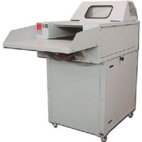 Intimus 698924 Model 14.95 Heavy Duty Document Shredder, 440mm Working Width, Feeding Via Conveyor Belt, Up to 550 Sheets/h, Bin Full Alarm, 200L Collecting Bin, Mounted on Rollers for Flexible Use, 0.24" x 1.97", 220V/60Hz; Up to 140 sheets per pass, capacity; Shreds up to 4050 sheets per hour; P-3 security level; Waste volume of 52.8 gal; Standard integrated automatic oiler; UPC N/A (INTIMUS698924 INTIMUS 698924 INTIMUS1495 14.95 SHREDDER) 