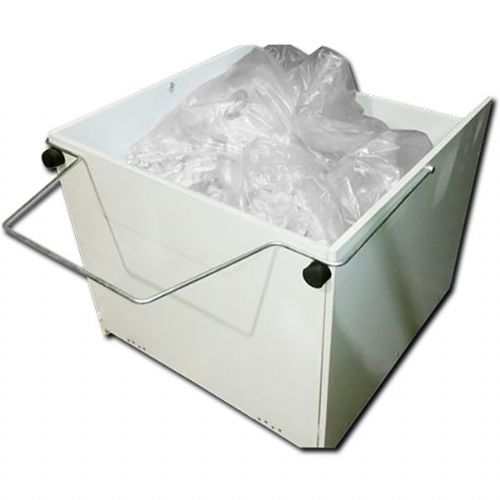 Intimus 71399 Waste Receptacle with Wheels for 16.50 Series Shredder; Designed for Intimus 16.50 Series industrial shredders; Reusable box for easy collection and disposal of shredded particles; Durable, high-quality plastic material; Easily removable with built-in wheels; Weight 14.3 lbs; UPC N/A (INTIMUS71399 INTIMUS 71399 WASTED SHRERDDER)