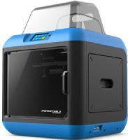 Flashforge INVENTOR II High-Precision 3D Printer with Intelligent Door, 3.5-inch Touchscreen Panel, FFF (Fused Filament Fabrication) Printing Technology, Build Volume 150x140x140 mm, 50~400 Microns Layer Resolution, One Extruder Quantity, Intelligent Assisted Leveling System, Filament-run-out Detection, WiFi Connection (INVENTORII INVENTOR-II) 