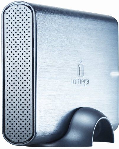 IOmega 34474 Prestige 1.5TB External Hard Drive, Dark silver brushed finish; sturdy aluminum construction with included stand, Preformatted NTFS, Compatible with PC and Mac, 8MB or higher Cache Buffer, Simple USB 2.0 interface; just plug and play (IOMEGA34474 IOMEGA-34474 34-474 344-74)