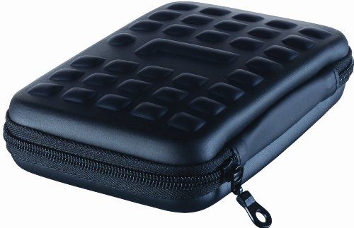 IOmega 34477 Portable Hard Drive Carrying Case, Includes an elastic band inside to keep your drive in place plus a handy mesh pocket to store your USB cable (IOMEGA34477 IOMEGA-34477 34-477 344-77)