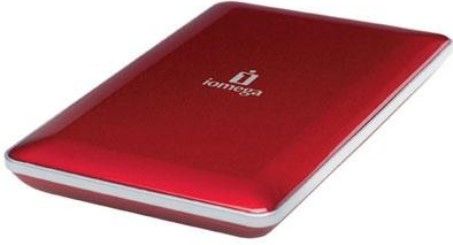 IOmega 34629 eGo Ruby Red Portable 500GB Hard Drive, Mac Edition, USB 2.0/FireWire/FireWire Connectivity, Preformatted and hot plug-and-play, No AC adapter needed, Compatible with PC and Mac, USB 2.0/1.1 compatible, Transfer rate 480 Mbits/s, Multiple connections with one FireWire 800 port, one FireWire 400 port, and one USB 2.0 port (IOMEGA34629 IOMEGA-34629 34-629 346-29)
