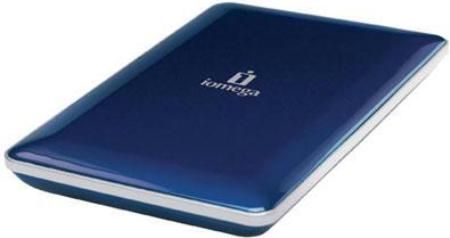 IOmega 34649 eGo Midnight Blue Portable 320GB Hard Drive, Mac Edition, USB 2.0/FireWire/FireWire Connectivity, Preformatted and hot plug-and-play, No AC adapter needed, Compatible with PC and Mac, USB 2.0/1.1 compatible, Transfer rate 480 Mbits/s, Multiple connections with one FireWire 800 port, one FireWire 400 port, and one USB 2.0 port (IOMEGA34649 IOMEGA-34649 34-649 346-49)