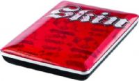 IOmega 35108 Skin Portable Hard Drive with 500GB Hard Drive, Red Hot, Preformatted and hot plug-and-play, No AC adapter needed, Compatible with PC and Mac, USB 2.0/1.1 compatible, Transfer rate 480 Mbits/s, Iomega Protection Suite software, Super compact drive easily fits in a pocket, laptop bag, or backpack (IOMEGA35108 IOMEGA-35108 35-108 351-08) 