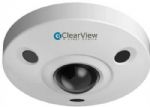 Clearview IP-007 360 degree Fisheye Dome Camera 6 Mega-Pixel Sony Exmor; 30fps @ 6.0MP (3072 x 2048); 1.55mm 360 Degree Fisheye Lens; 32ft IR LEDs range; H.264 & MJPEG dual-stream encoding; DWDR, Day/Night(ICR), 3DNR, ROI, AWB, AGC, BLC; IP66 - Weatherproof; IK10 - Vandalproof; Audio In/Out Built in Mic; Gain Control Auto/Manual; Noise Reduction 3D; Privacy Masking Up to 4 areas; Lens Focal Length 1.55mm; Max Aperture F2.0 (IP007 IP007) 