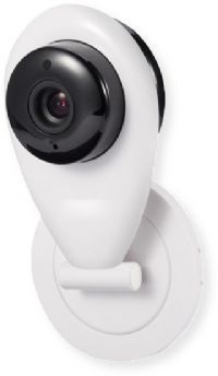 QFX IP-182 180 Wireless 720P Fish-Eye IP Camera ,Baby Monitor; White; 180 Ultra Wide Angle; H.264 video compression; 64M DSP internal memory; App Controlled; P2P Plug & Play wireless; SD/TF Card Support; Two-way talk back function; Audio monitor, AGC; 3G Smartphone monitoring; UPC 606540034934 (IP182 IP-182 IP182CAMERA  IP182-CAMERA  IP-182QFX IP182-QFX 