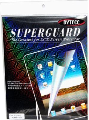 Bytecc IPAD-FILM SuperGuard Ipad Screen Protector, 99% Transparency, No Bubbles, No Streaking, Easy DIY, Plastic Surface Safe, Protect screen from scratching & dirts, Non-corrosive, silicon based adhesion, Repeelable, easy to remove/replace (IPADFILM IPAD FILM)