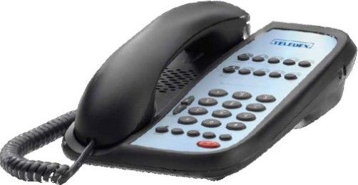 Teledex IPN333391 iPhone A110S Single Line Speakerphone with Ten (10) Programmable Guest Service Keys, Black, ExpressNet High Speed Ready, CourtesyRing selectable ascending ring volume, EasyTouch voice mail access, MultiX PBX compatibility, Along with Flash Redial, Plus Hold and Mute, Easy-access analog data port (IPN-333391 IPN 333391 A-110S A110-S A110 0iGA173)