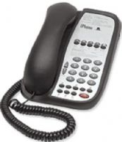 Teledex IPN341491 iPhone A205S Two-line Speakerphone with Five (5) Programmable Guest Service Keys, Along with Redial, Mute, Hold and Conference Keys, Black, ExpressNet High Speed Ready, CourtesyRing selectable ascending ring volume, EasyTouch voice mail access, MultiX PBX compatibility, Easy-access analog data port (IPN-341491 IPN 341491 A-205S A205-S A205 0iGA273) 