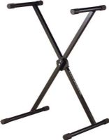 Ultimate Support IQ-1000 X-style Keyboard Stand, End caps adjust to stabilize stand, 26-1/2'' - 36'' Height, 18.5'' - 33'' Width, 11 Lbs - 5 Kg Weight, 100 Lbs - 45.5 Kg Load Capacity (IQ-1000 IQ 1000 IQ1000)