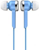 Supersonic IQ113-BLU IQSound Light Weight Stereo Earphones, Blue, Blocks Background Noise so You Can Enjoy Your Music Without Any Distractions, High Performance 10mm Drivers For Deep Bass Sound, 3 Interchangeable Colored Silicone Ear Plugs (Included), Color cable, Frequency 20-20KHz, Impedance 32 Ohms, Sensitivity 98db+/-3db, UPC 639131301139 (IQ113BLU IQ113 BLU IQ-113-BLU IQ 113-BLU)  