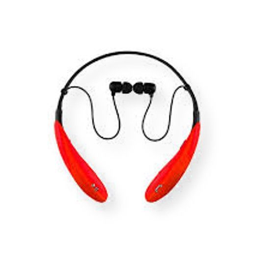 Supersonic IQ127BT-RED Bluetooth Wireless Headphones and Mic, Red; Impedance 16 ohms; Frequency response 20Hz- 20KHz; Amazing stereo sound without the messy wires; Built-in BT technology for easy wireless pairing with enabled devices such as iPad, iPhone, iPod, smartphones, tablets, MP3 players & more; UPC 639131801271 (IQ127BTRED IQ-127BT-RED IQ127BT RED IQ 127BT-RED)  