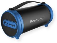 Supersonic IQ1306BTBLU Bluetooth Portable Speaker; Blue; 1.1 outdoor active HIFI BT speaker with 3 inch subwoofer; Clear sound and heavy bass for a dynamic sound effect; Wirelessly stream music from any BT enabled device such as your smartphone, notebook, iPhone or iPad; UPC 639131313064 (IQ1306BTBLU IQ1306BT-BLU IQ1306BTBLUSPEAKER IQ1306BTBLU-SPEAKER IQ1306BTBLUSUPERSONIC IQ1306BTBLU-SUPERSONIC) 