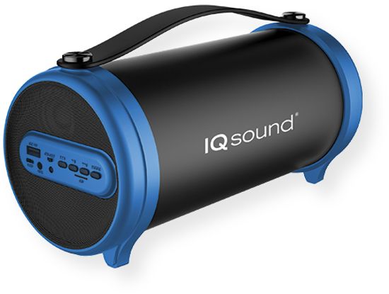 Supersonic IQ1306BTBLU Bluetooth Portable Speaker; Blue; 1.1 outdoor active HIFI BT speaker with 3 inch subwoofer; Clear sound and heavy bass for a dynamic sound effect; Wirelessly stream music from any BT enabled device such as your smartphone, notebook, iPhone or iPad; UPC 639131313064 (IQ1306BTBLU IQ1306BT-BLU IQ1306BTBLUSPEAKER IQ1306BTBLU-SPEAKER IQ1306BTBLUSUPERSONIC IQ1306BTBLU-SUPERSONIC)