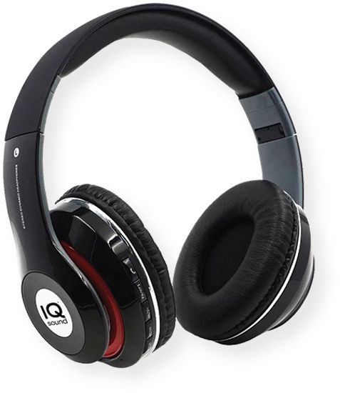 Supersonic IQ130BTBLK  Bluetooth Wireless Headphones and Mic; Black; High performance headphones with clear, rich stereo music; Wireless built in BT receiver allows you to wirelessly connect your iPad, iPhone, iPod, Android tablet, HDTV, laptop, MP3 player and more; Built in FM radio; UPC 639131201309 (IQ130BTBLK IQ130BT-BLK  IQ130BTBLK-HEADPHONES IQ130BTBLK-HEADPHONES IQ130BTBLK SUPERSONIC IQ130BTBLK-SUPERSONIC) 