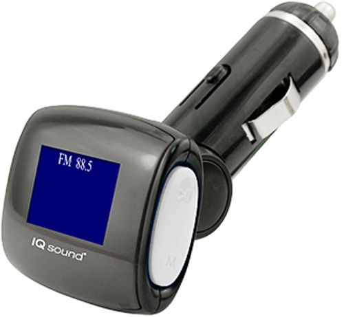 Supersonic IQ-204BT Bluetooth FM Transmitter; Large screen display; Stream music & phone calls to your car FM stereo system; Wirelessly connect to your BT enabled devices; USB input allows you to connect a USB flash drive; Auxiliary input allows you to connect an iPod, iPhone, smartphone, MP3 player and any other external wired device; UPC 639131202047 (IQ204BT IQ 204BT)