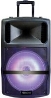 Supersonic IQ-3312DJBT Portable Bluetooth DJ Speaker with LED Lights; 12" High Performance Speaker System; 600 Watts Peak Power; 25 Watts RMS Power; 80 Watts Program Power; Frequency Response 30Hz-20KHz; Sensitivity (1w/1m) 65dB; Impedance 4 ohm; Delivers Durability, Flexibility, and Outstanding Audio Performance with Exceptional Range; UPC 639131033122 (IQ3312DJBT IQ 3312DJBT IQ-3312-DJBT) 