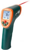 Extech IR270-NIST Non-contact InfraRed Thermometer with Color Alert and Certificate Traceable to NIST; Take non-contact temperature measurements from -4 to 1202 degrees fahrenheit; Max resolution of 0.1 degrees fahrenheit and basic accuracy of +/- (1 percent of reading + 2 degrees fahrenheit); 12:1 distance to spot (target) ratio; Built-in laser pointer identifies target area with on/off button; UPC: 793950425671 (IR270NIST IR270 NIST IR-270-NIST IR 270) 