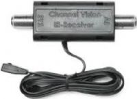 Channel Vision IR-4101 IR Over Repeater Coax Receiver; Individual IR engine components are useful when installing a custom IR system in an old-work or retrofit installation; Includes the matching coax engine, allowing the IR signal to be inserted into the RG59/U or RG6/U coax; UPC 690240022247 (IR4101 IR 4101) 