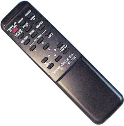 Plus IR800 Remote Control For use with VP800 and VP100 Series Projectors (IR-800 IR 800)
