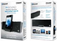 iSound 1658 BluSound Rechargeable Bluetooth Portable Speaker, Black; Full Bluetooth stereo sound in a small portable design; Built-in lithium-ion rechargeable battery; Connects wirelessly via Bluetooth or wired via 3.5mm audio cable (included); SD card & USB ports on the back to access music from other media; UPC 845620016587 (ISOUND1658 ISOUND-1658) 
