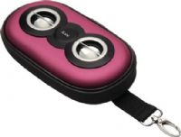 iLuv iSP110-PNK Portable Amplified Stereo Speaker Case, Pink, Ideal for iPod, iPhone and other MP3 players, Powerful built-in speakers allow you to hear your music with depth and clarity, Loud and high quality stereo sound, Operates with two “AA” batteries (not included), Compatible with any audio devices with 3.5mm jack, UPC 639247090576 (ISP110PNK ISP-110PNK ISP 110PNK ISP110 PNK ISP-110) 