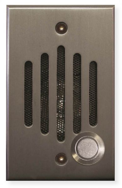 Channel Vision IU-6252 Front Door Intercom with Color Camera, Oil Rubbed Bronze, 1/4 thick solid brass plate, Discrete speaker and microphone, Fits a single gang box, Impedance 8 Ohms, Power Peak 0.2W, Frequency Range 500 Hz- 4.5 kHz, 5.5mm Camera Lens, Resolution 550 lines, S/N Ratio More than 48 dB, Min Illumination 0.2 LUX @ F2.0, UPC 690240018615 (IU6252 IU 6252)