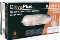 GlovePlus IVPF42100 Small Powder Free Industrial Grade Vinyl Gloves, Clear, Beaded Cuff, Smooth, Latex Free, Superb Tensile Strength, Cuff Thickness 3 +/- 1 mil, Palm Thickness 3 +/- 1 mil, Finger Thickness 4 +/- 1 mil, 85 +/- 5 mm Width, 235 +/- 5 mm Length, 100 gloves per box, Box Dimensions 240 x 125 x 55 mm, UPC 697383401816 (IVPF-42100 IVPF 42100 IV-PF42100 IVP-F42100) 