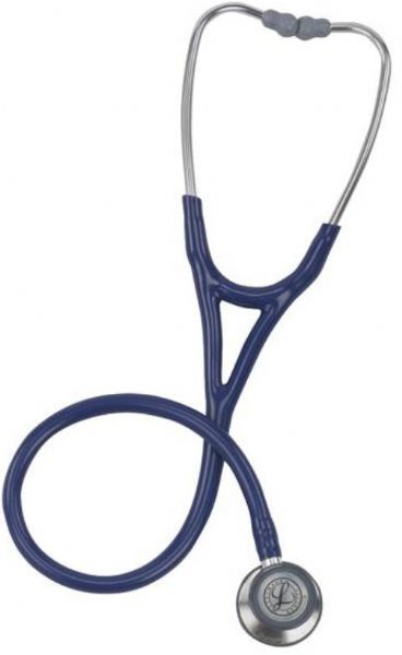 3M Littmann 12-312-240 model 3130 Adult Littmann Cardiology III Stethoscope, Navy Blue Color, 27