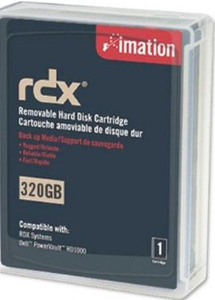 Imation 27083 RDX Hard Disk Cartridges Storage media, 320 GB Native Capacity, Storage media - RDX Type, UPC 051122270833 (27-083 27 083)