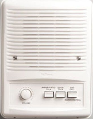 Nutone IS-67WH White Radio Intercom Door speaker lighted push button 