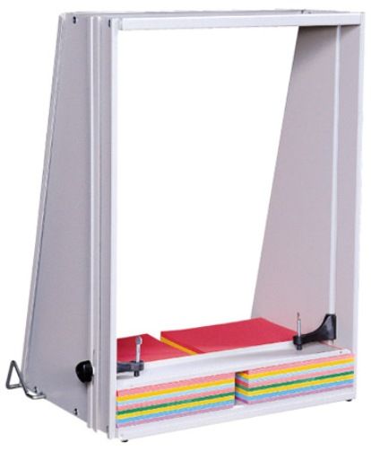 Martin Yale J1824 Giant Padding Press, Simple operation makes it easy to handle most padding jobs, Ideal for padding carbonless forms, note pads, and scratch pads, Wing screws tighten by hand - No tools necessary, Tip back assure that stock is always square, Capacity is 19 3/4
