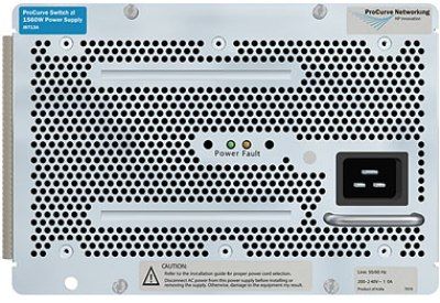HP Hewlett Packard J8713A#ABA ProCurve Switch zl 1500W Power Supply, High-power 1500 W power supply for zl series switches, Supplies 900 W for PoE power plus 600 W for switch power. 220240 V only (J8713AABA J8713A-ABA J8713A ABA)