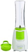 Brentwood JB-196 Blend-To-Go Personal Blender, White with Green Button, One-Touch Blending Action, 20oz Capacity Bottle made with Odor and Impact Resistant TRITAN Plastic, BPA Free Bottle, To GO Lid Included, Dishwasher Safe Jar and Parts, Durable Stainless Steel Blades, Non-Skid Base, 300 Watts Power, cUL Approval Code, Dimension (LxWxH) 4.75 X 5 X 15, Weight 2.75 lbs, UPC 812330020029 (JB196 JB 196)  