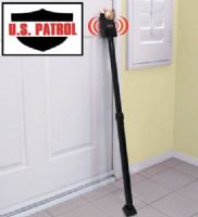U.S. Patrol JB5322 Door Alarm Security Bar, Adjusts from 29-43 in. to fit virtually any door, For Added Security & Protection, Powerful Siren or Barking Dog Sounds, Secures Your Home from Intruders, Alarm Sounds When Door Knob is Touched, Heavy Gauge Steel Construction, No Installation Required, Protects Any Room Any Time:Home, Dorm, Office, Hotel & More (JB-5322 JB 5322) 