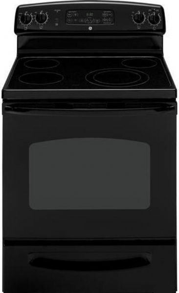 GE General Electric JB670DPBB Freestanding Electric Range with 4 Radiant Elements, 30