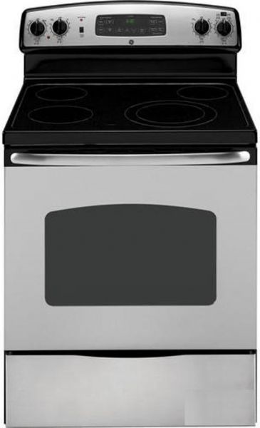 GE General Electric JB670SPSS Freestanding Electric Range with 4 Radiant Elements, 30