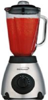 Brentwood Appliances JB-800 Classic Stainless Steel Blender, Powerful 500-Watt Motor, Brushed Stainless Steel Base, 5 Speed Settings Plus Pulse Setting, Stainless Steel Stay Sharp Blades, 48 Oz. Calibrated Glass Jar, Ice Crushing Feature, Non-Skid Base, UPC 710108001150 (JB800 JB 800) 