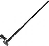 ProComm JBC150M Heavy Duty Rubber Duck Antenna Kit, Virtually unbreakable conductive rubber CB antenna, Flexible and tough, great for high stress areas, 14 1/2" total height, Easy tuning with base tuning ring design, Standard 3/8" x 24 Ferrule, 3" Heavy Duty Chrome Dome Magnet Mount, 12' RG58AU Coax and Molded PL-259 Connector (JBC-150M JBC 150M JBC150) 