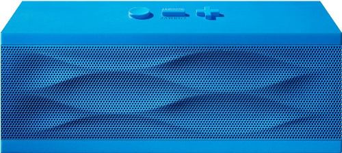 Jawbone JBE06A-US Jambox BlueWave Bluetooth Speaker, Proprietary passive bass radiator, Built-in Microphone, Frequency Response 60 Hz - 20 kHz, Output 85dB @ 0.5m, On/Off Switch, About 10 hours of continuous play, Wireless Range at least 33 feet, Bluetoothv2.1 compliant, Supports Enhanced Data Rate (EDR), 3.5mm Stereo Input, UPC 847912003190 (JBE06AUS JBE06A US JBE-06A-US JBE06-AUS)